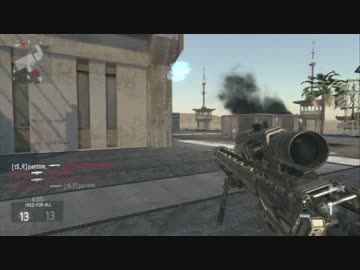 [CoD:AW]おねぇスナイパー戦場で可憐に舞い踊り頑張る。 #5[PS3]