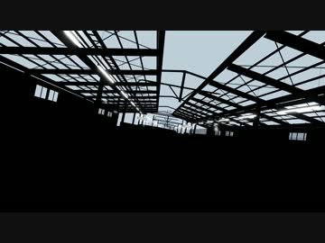 【MMD】GS付近の道路を走ってみるテスト５