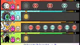【太鼓の達人WiiU２】もりのくまさん裏　クワトロプレイ