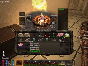 7 Days to Dieで採れた食べ物で暮らす一週間 実況付き 3日目-5