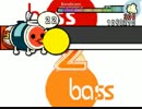 【太鼓さん次郎】 bass 2 bass  【創作譜面】
