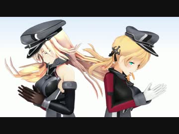 【MMD】プリンツ・オイゲンモデルテスト【艦これ】