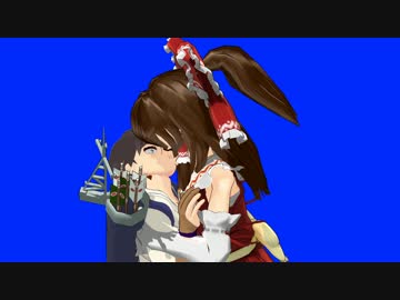 艦娘とキスするKNN姉貴BB