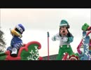 ディズニー・サンタヴィレッジ・パレード　グーフィー＆マックス