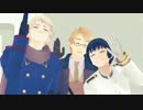 【APヘタリアMMD】　W廿_廿)(^し^)([∂]ω[∂])　詰め合わせ