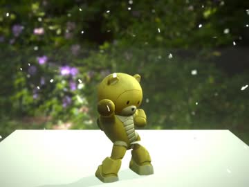 【ユニティちゃん】HGベアッガイさんが踊ってみた【3Dキャプチャ】