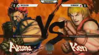 CapcomCup2014 LosersSemiFinal Infiltration vs ももち ウル4