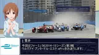 【アイマス】FORMULA E M@STER 2014-15 Rd3 プンタ・デル・エステ