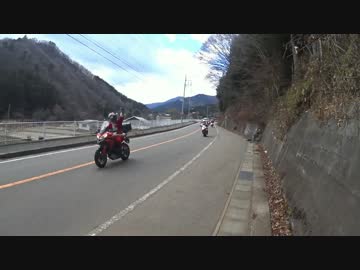 道志 サンタコス YAEHツーリング　迎撃してみた