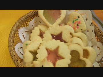【427作】ステンドグラスクッキー作ってみた【お菓子作成】