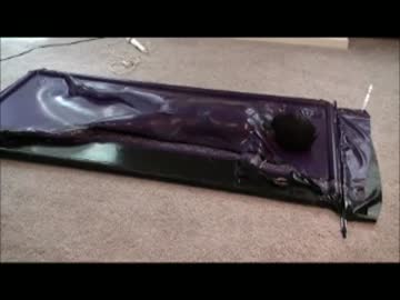 くすぐり　バキュームベッド