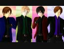 【APヘタリアMMD】いつもの4人のSweet_Devil_Colate_Remix