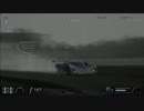 【GT6】　筑波サーキット　路面雨量100％を走ってみた