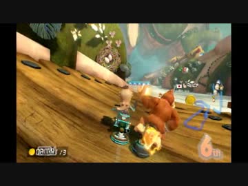 【マリオカート8】ゴリラカートファイナル　１GP目【愛の戦士視点】