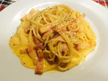 【チーズ料理祭】カルボナーラ・チーズフライ【ミックス・プロセス】