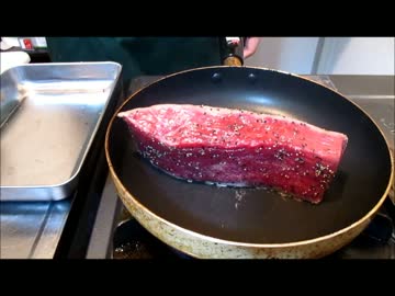 酒の肴に牛肉のたたきを焼くべし【アイマスBGM】