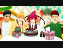 【MMD黒バス】ちびっこによる有頂天ビバーチェ【赤司誕2014】