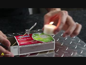 マッチ着火ロケットの作り方（海外）