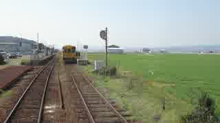 島鉄　森山駅離合