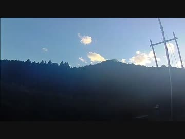男二人の気まま旅（物見山下山、宿谷の滝編）