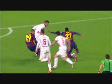 All goals FC Barcelona vs SD Huesca