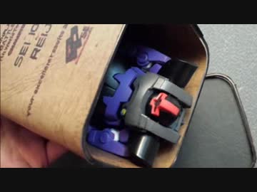 1/144ドムの中にビルドバーニングガンダムを仕込んでみた。