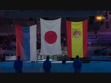 ＜スペイン語＞ 2014 GPF  男子シングル表彰式