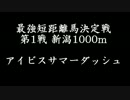 史上最強短距離馬決定戦その2　新潟1000mアイビスサマーダッシュ