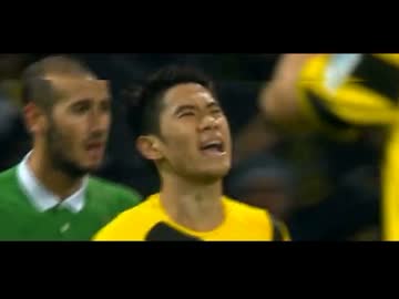 【香川真司】 銀河鉄道シュート スーパープレイ 【柳沢敦】