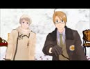【APヘタリアMMD】春が待ちどおしい２人でEVERYBODY