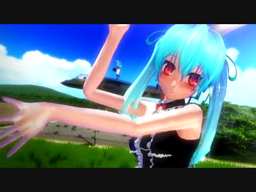 【MMD】ツインテールハリアー紀行　720p 60fps