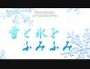 【音フェチ】雪と氷をふみふみ