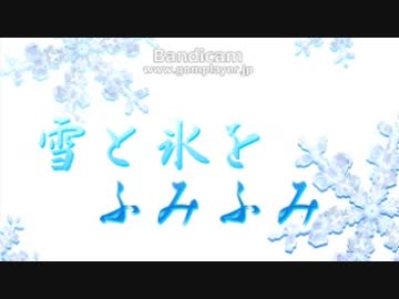 【音フェチ】雪と氷をふみふみ