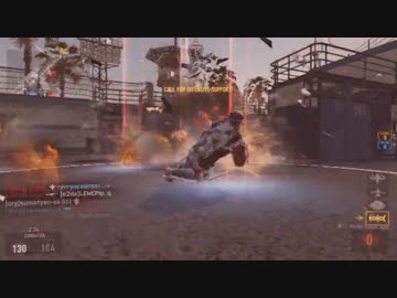【CoD:AW】1試合に100キルするまで諦めない～刑務所天井注意
