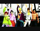 【MMDワンピ】白ひげ海賊団隊長達で威風堂々
