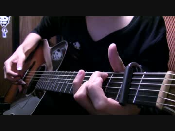 【TAB】「Snow halation」アコギで弾いてみた