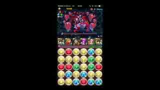 【パズドラ】降臨チャレンジ！　黄泉神　光諸葛PT