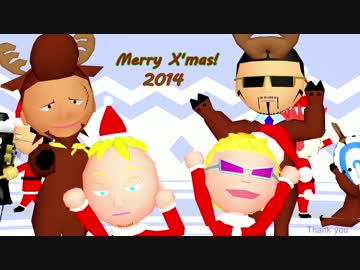 【MMDワンピ】 Merry X'mas 2014 【ちびモデル】