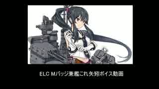 W.O.T 艦これ矢矧ボイスMOD＆ELC Mバッジ