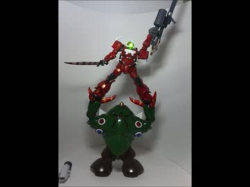 【聖夜】気分的にガンプラをクリスマス仕様にしてみた。