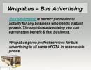 Effective Ads on buses Toronto