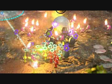 【ピクミン3】1匹死んだら即リセット！初見でも犠牲ゼロ縛り【実況】 #18