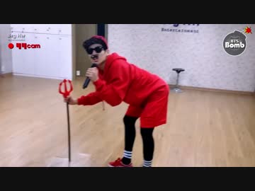 【BTS】歌マネしてみたハラボジグク＆落ち着きのないテテカメラマンw
