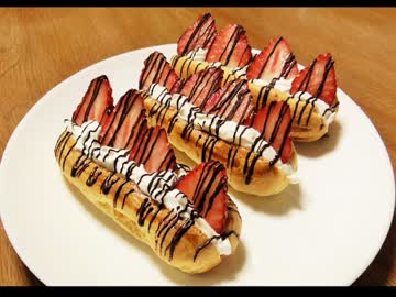 エクレア　作りました