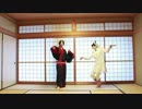 白澤と鬼灯のコスプレでジングルベル