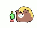クリスマスvsぱるマジロ
