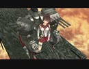 【MMD】大和、夕日の砲撃