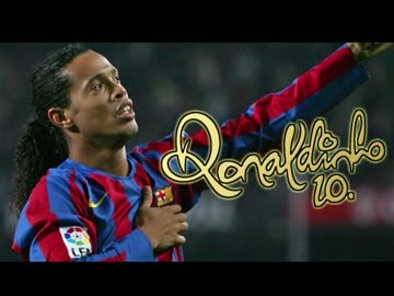 【高画質であのゴールを】 05-06 クラシコ 脱帽のロナウジーニョ２発