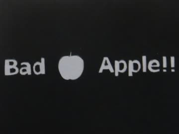 【切り絵】Bad_Apple!!を切ってみた【コマ撮り】