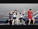 【MMDHQ!!】　第3体育館組で　WAVE